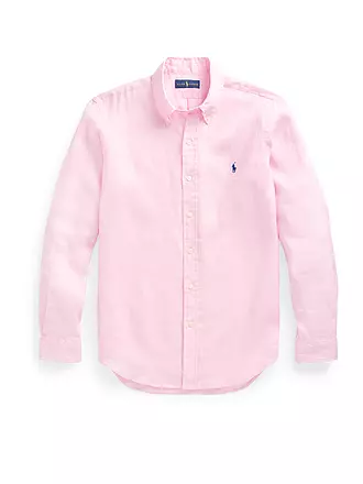 POLO RALPH LAUREN | Leinenhemd | rosa