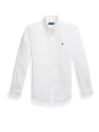 POLO RALPH LAUREN | Leinenhemd | dunkelblau