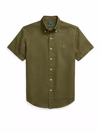 POLO RALPH LAUREN | Leinenhemd | olive