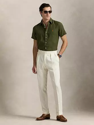 POLO RALPH LAUREN | Leinenhemd | dunkelblau