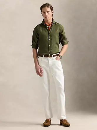 POLO RALPH LAUREN | Leinenhemd | olive