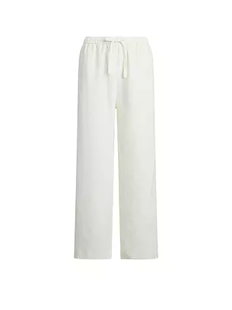POLO RALPH LAUREN | Leinenhose 7/8 | weiss