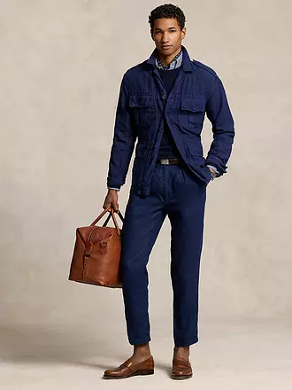 POLO RALPH LAUREN | Leinenhose | dunkelblau