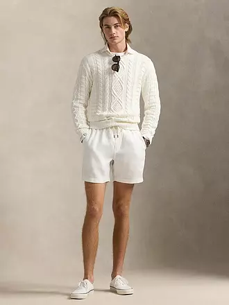 POLO RALPH LAUREN | Leinenshorts | weiss