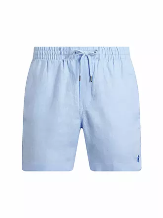 POLO RALPH LAUREN | Leinenshorts | hellblau