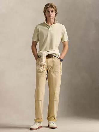 POLO RALPH LAUREN | Poloshirt Custom Fit | hellgrün