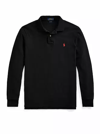 POLO RALPH LAUREN | Poloshirt Custom Slim Fit | schwarz