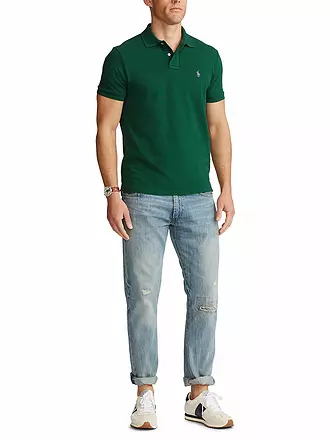 POLO RALPH LAUREN | Poloshirt Custom Slim Fit | dunkelgrün
