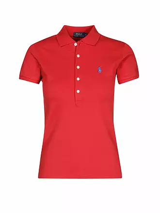 POLO RALPH LAUREN | Poloshirt Slim Fit JULIE | rot