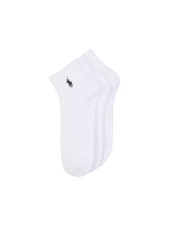 POLO RALPH LAUREN | Sneaker Socken 3er Pkg white | schwarz