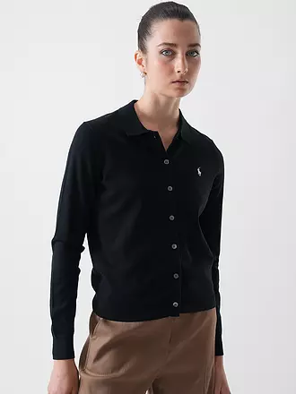 POLO RALPH LAUREN | Strickjacke | schwarz