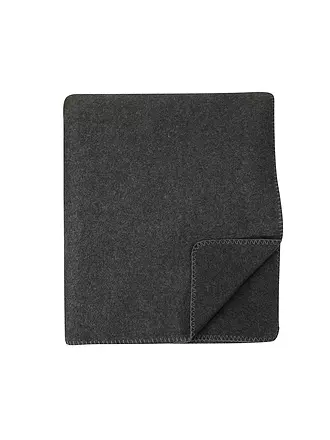 PROFLAX | Wohndecke - Plaid PROFLAX FLEECE 160x200cm Secret Forest | grau