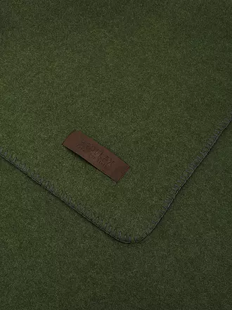 PROFLAX | Wohndecke - Plaid PROFLAX FLEECE 160x200cm Secret Forest | hellgrün