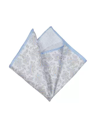 PROFUOMO | Seiden Stecktuch | blau