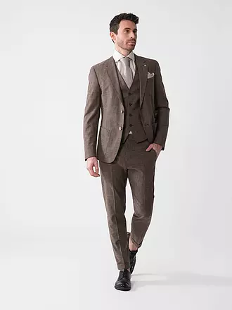PROFUOMO | Seiden Stecktuch | beige