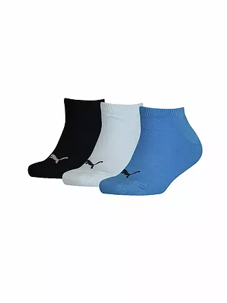 PUMA | Jungen Sneakersocken Quarter 3er Pkg black | blau