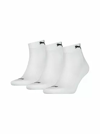 PUMA | Quarter Socks 3-er Pkg. white | schwarz