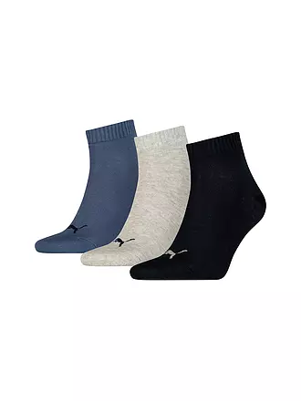 PUMA | Sneakersocken 3-er Pkg. black | bunt