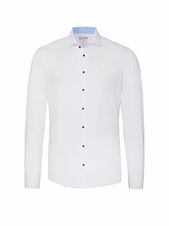 PURE | Businesshemd Slim Fit | weiss
