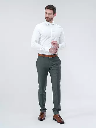 PURE | Jerseyhemd Slim Fit | dunkelblau