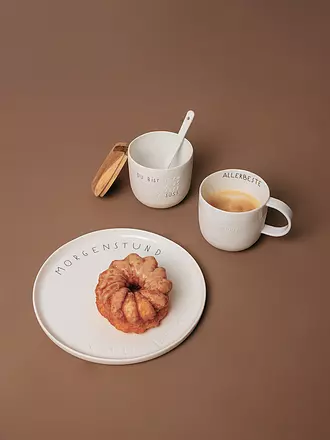 RAEDER | DINING Breakfast Tasse Glücksbringer 300ml | weiss