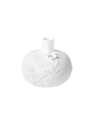 RAEDER | Vase BLUMENGARTEN 8,5x8cm Weiss | weiss