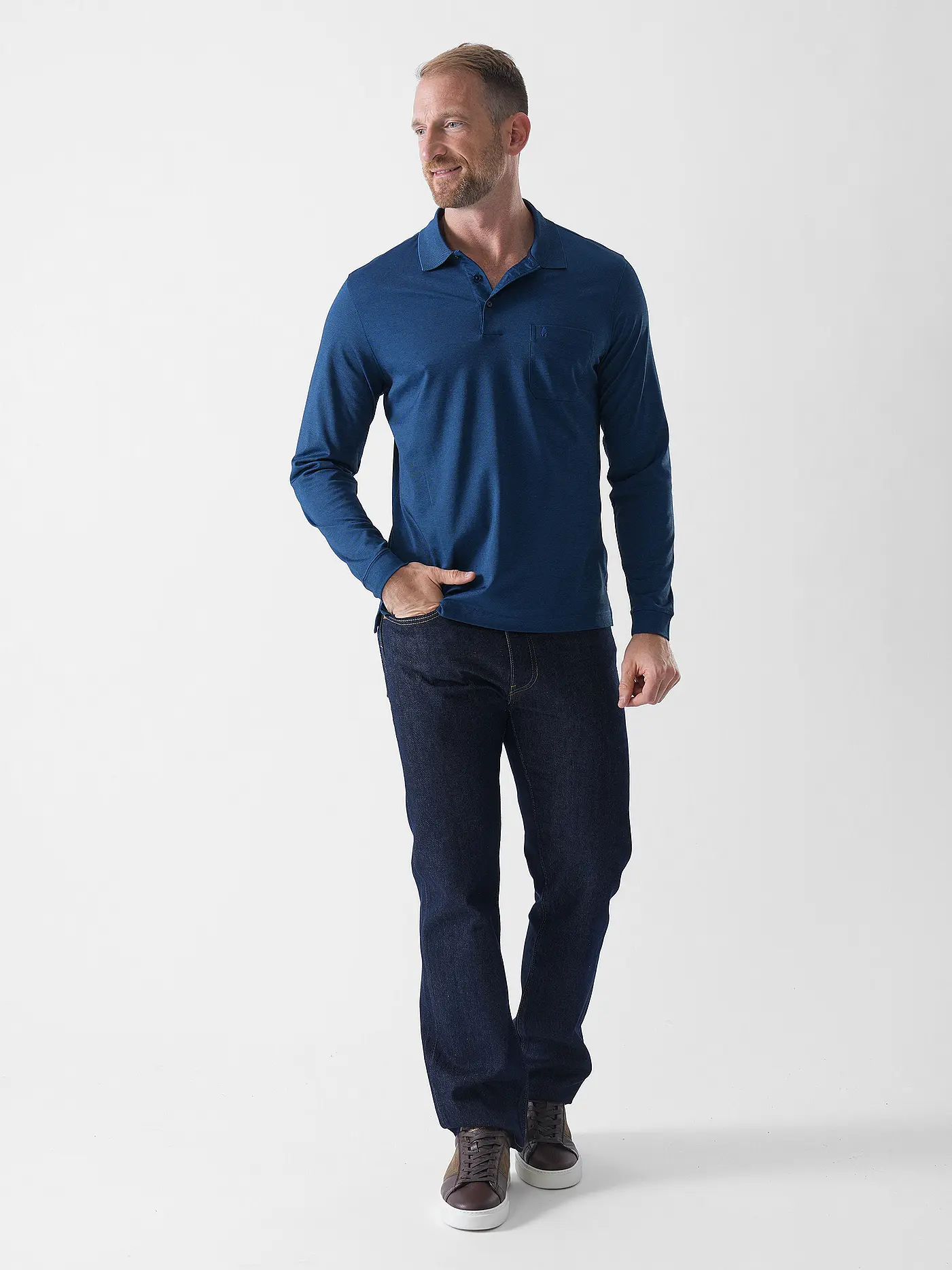 RAGMAN | Poloshirt | dunkelblau