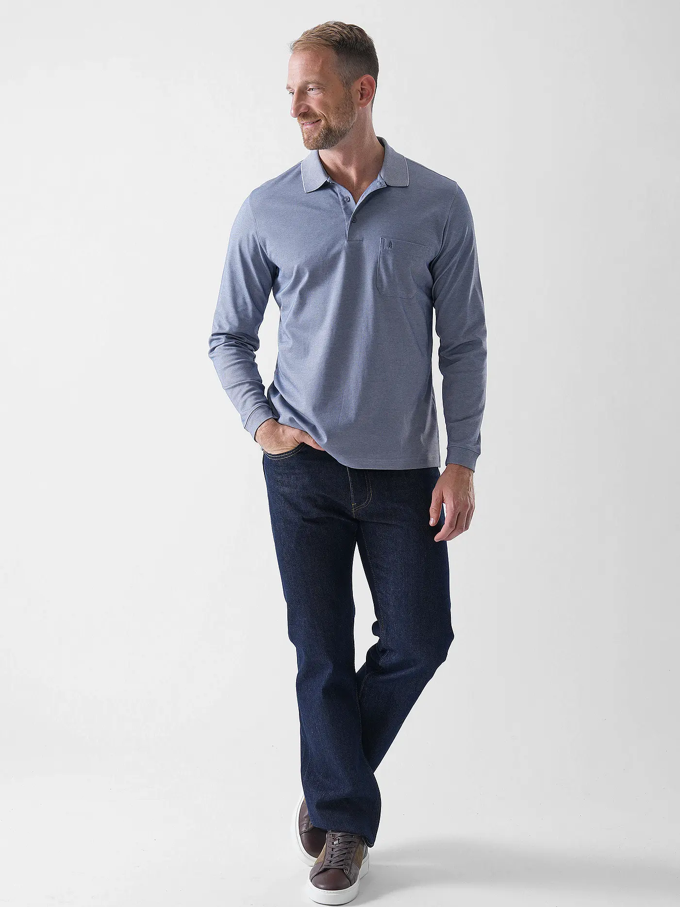 RAGMAN | Poloshirt | blau