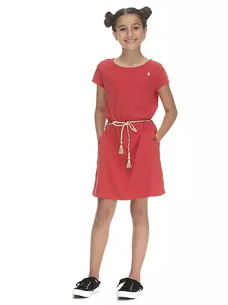 RAGWEAR | Mädchen Kleid TAGIE | rot