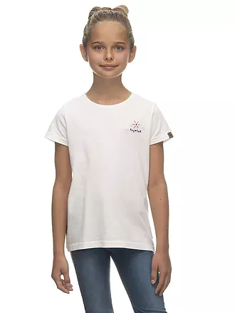 RAGWEAR | Mädchen T-Shirt VIOLKA | weiss