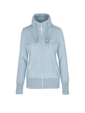 RAGWEAR | Sweatjacke RYLIE | hellblau