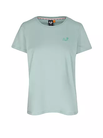 RAGWEAR | T-Shirt ADORI LOVE | hellgrün