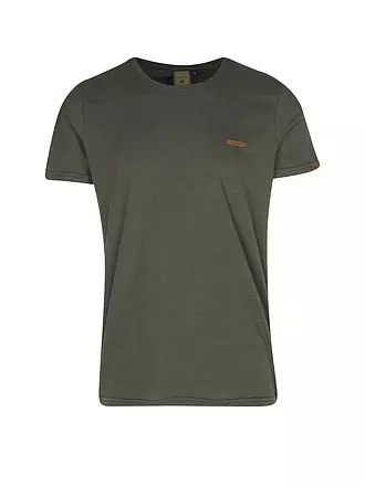 RAGWEAR | T-Shirt NEDIE CORE | dunkelgrün