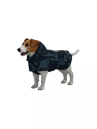 RAINKISS | Hunde Regenponcho | schwarz