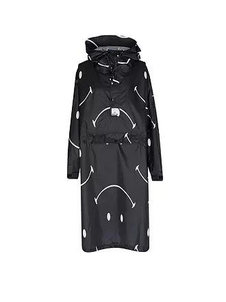 RAINKISS | Regenjacke - Regenponcho ALL SMILES | schwarz