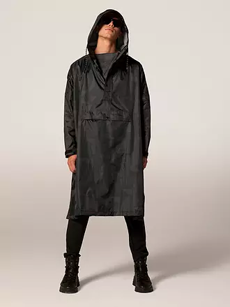 RAINKISS | Regenjacke - Regenponcho Black Polka | schwarz