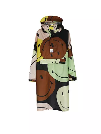 RAINKISS | Regenjacke - Regenponcho PANDA SMILEY | bunt