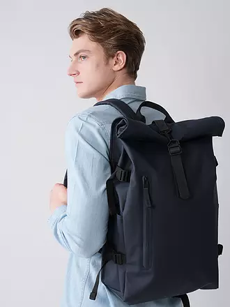RAINS | Rucksack Rolltop Large | grün