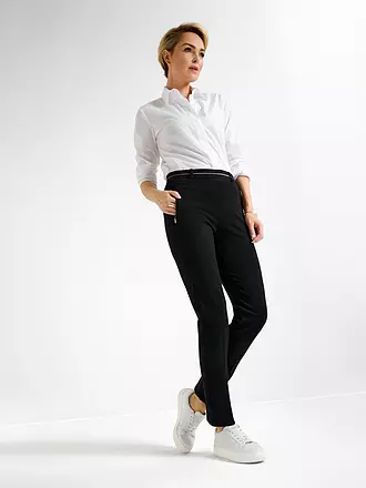 RAPHAELA BY BRAX | High Waist Businesshose Super Slim LILLYTH | schwarz