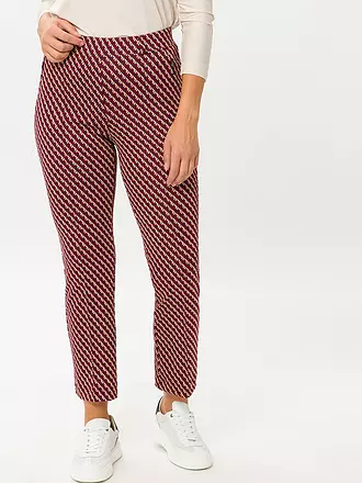 RAPHAELA BY BRAX | Hose Slim Fit 7/8 LILLYTH KICK | rot