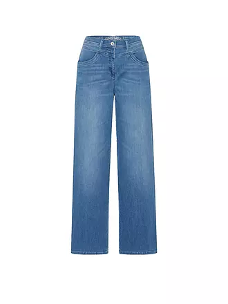 RAPHAELA BY BRAX | Jeans Wide Leg LAURA | hellblau