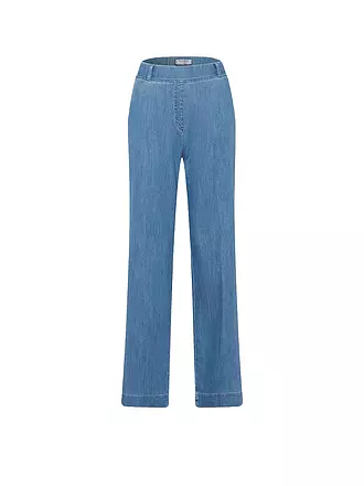 RAPHAELA BY BRAX | Jeans Wide Leg PAM | hellblau