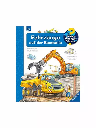 RAVENSBURGER | Buch - Wieso Weshalb Warum - Fahrzeuge auf der Baustelle | keine Farbe