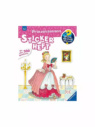 RAVENSBURGER | Buch - Wieso Weshalb Warum - Stickerheft Prinzessinnen | keine Farbe