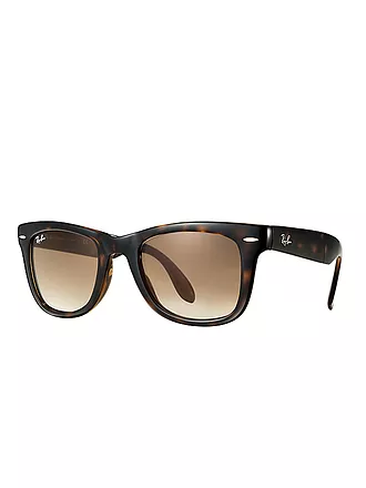 RAY BAN | Sonnenbrille Wayfarer Folding 4105/54 | braun