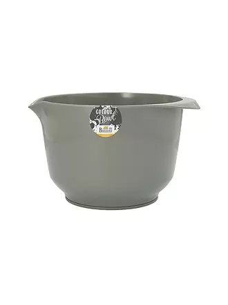 RBV BIRKMANN | Rühr- & Servierschüssel 3L Colour Bowl Grau | türkis