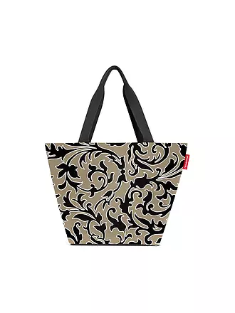 REISENTHEL | Shopper M Baroque Marble Braun / Schwarz | schwarz