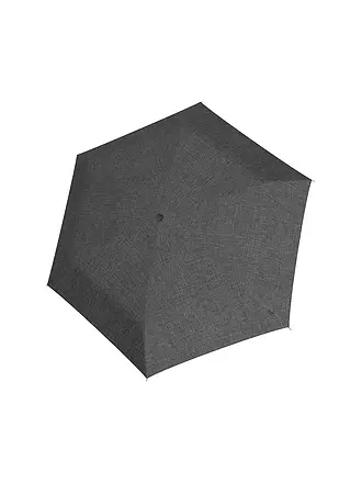 REISENTHEL | Taschenschirm - Umbrella Pocket Mini 97cm Black Hot Print | grau