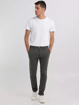 REPLAY | Jeans Slim Fit ZEUMAR - Hyperflex | dunkelgrün