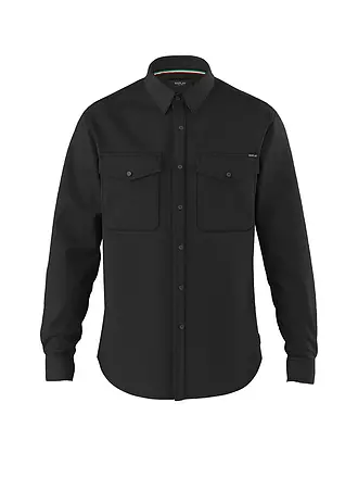 REPLAY | Jeanshemd | schwarz